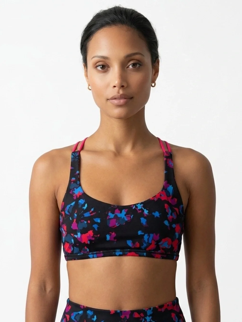 LULULEMON | Free To Be Wild Sports Bra Dandy Digie Print Women’s Size 4